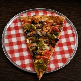 Vegetarian Slice With Cheese