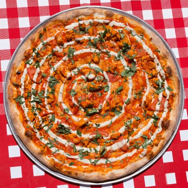 Buffalo Chicken Pizza.