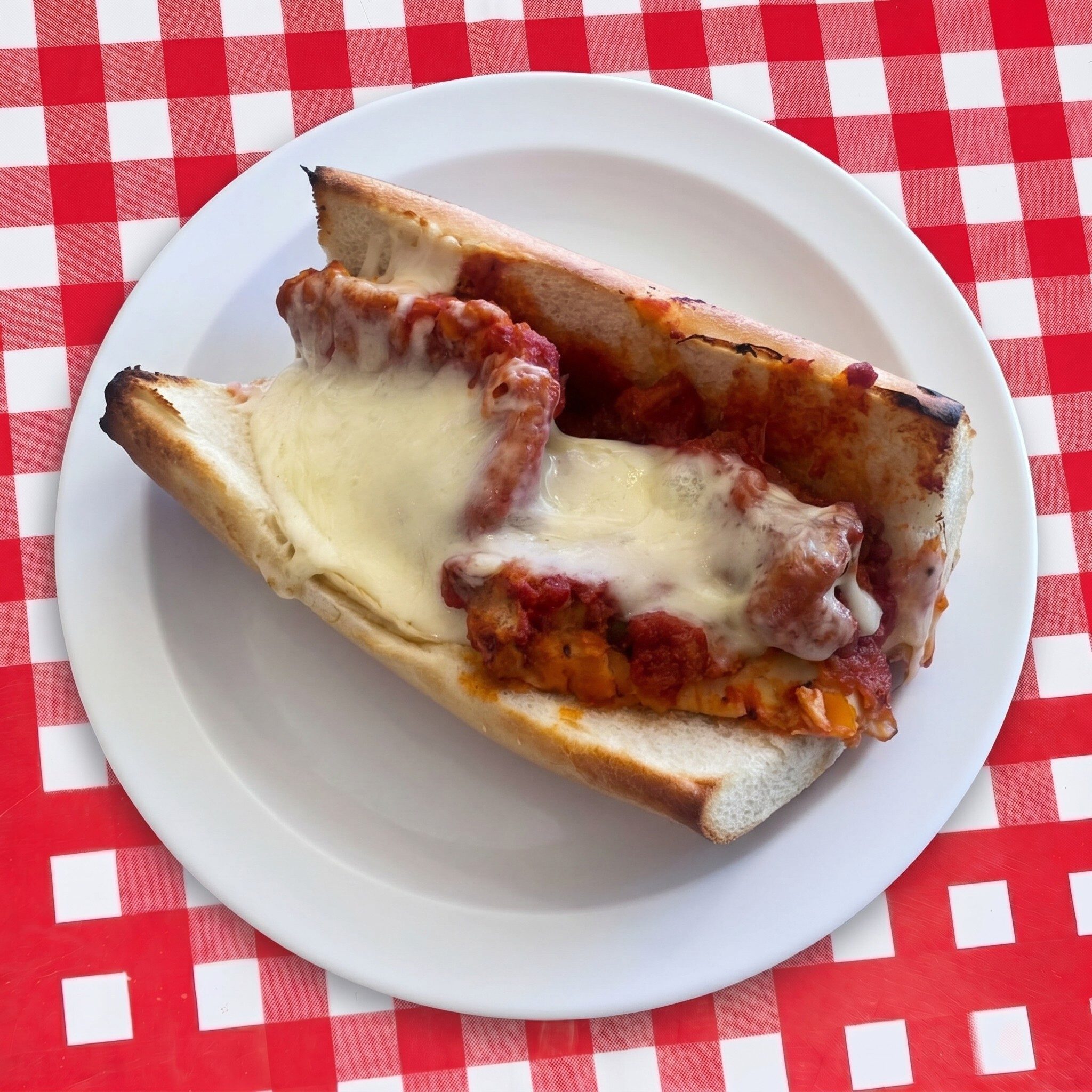 Chicken Parmesan Hero.