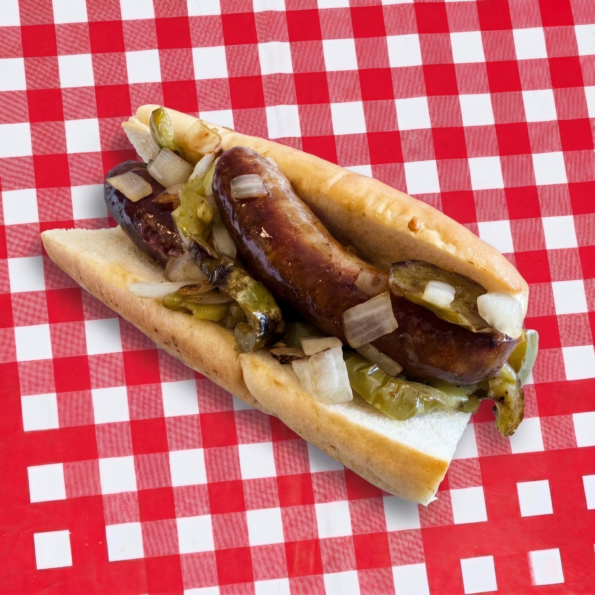 Sausage, Pepper & Onion Hero.